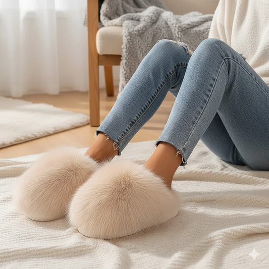 🔥Limited Time Offer🔥Fluffy Plush Slippers