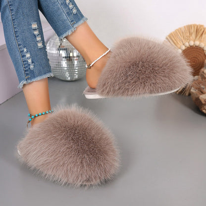 🔥Limited Time Offer🔥Fluffy Plush Slippers