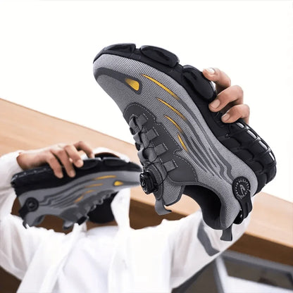 Men's Fashion Outdoor Safety Shoes - Protective Steel Toe