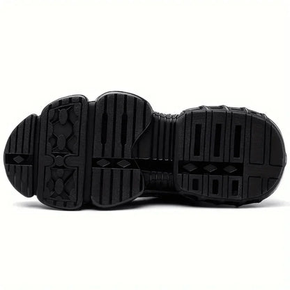 Men's Fashion Outdoor Safety Shoes - Protective Steel Toe