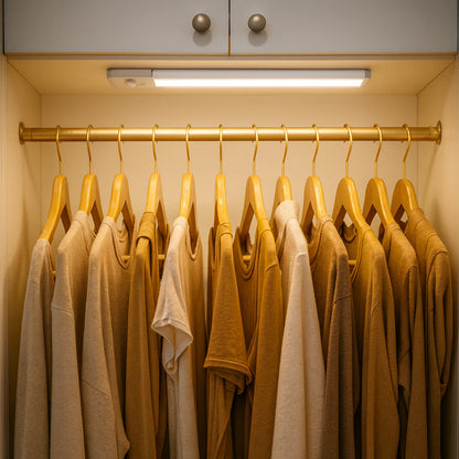 Bigger Battery Under Cabinet Light-3-Color Dimmable LED Closet Light