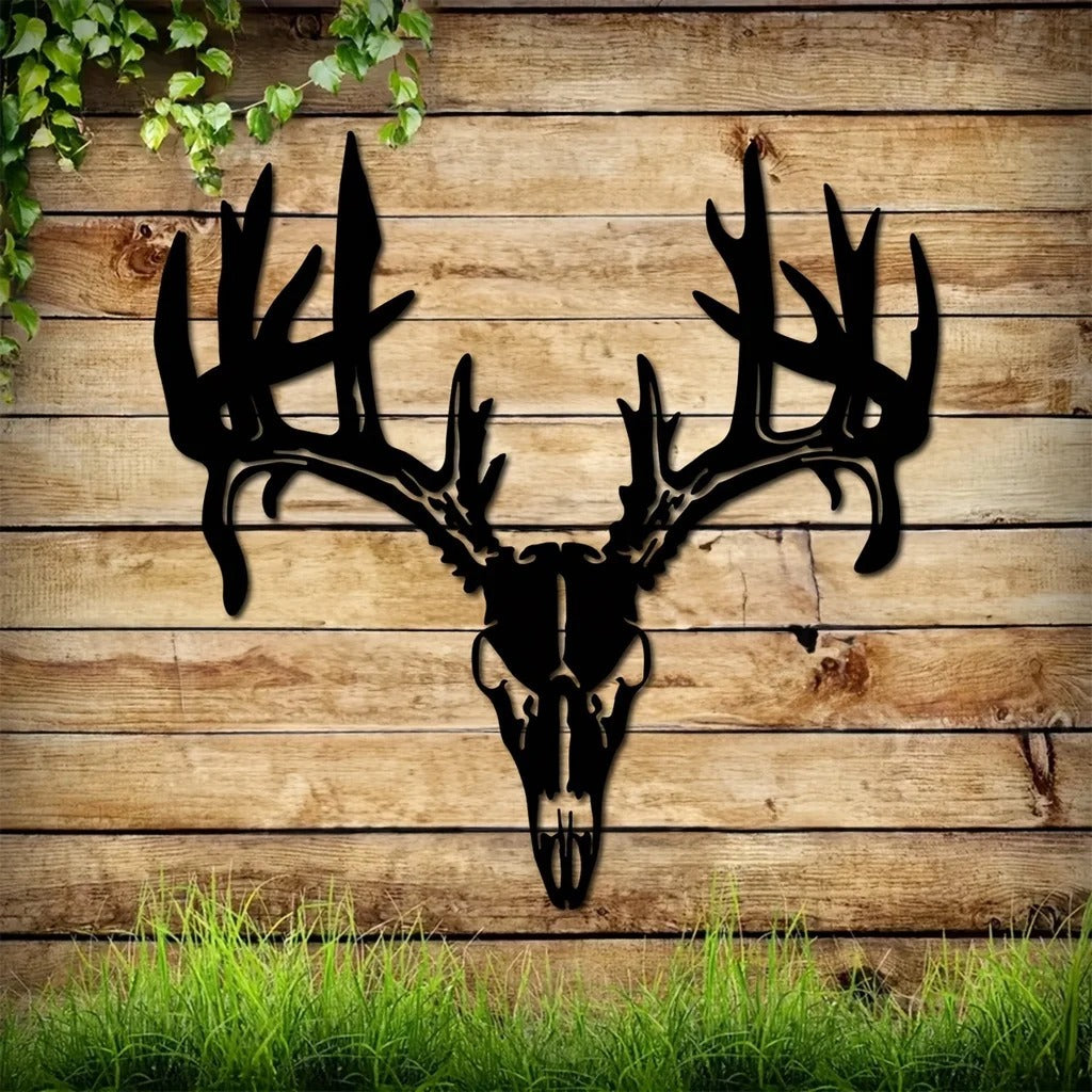 🔥Christmas gift 🎁Personalized Metal Deer Skull Rack