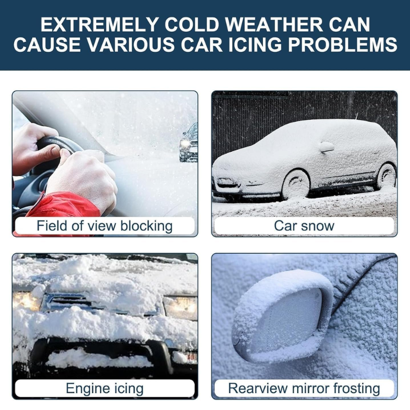 ❄️ Meet the  Winter Pro — The LED Turbo Blower That Clears Snow in Seconds.