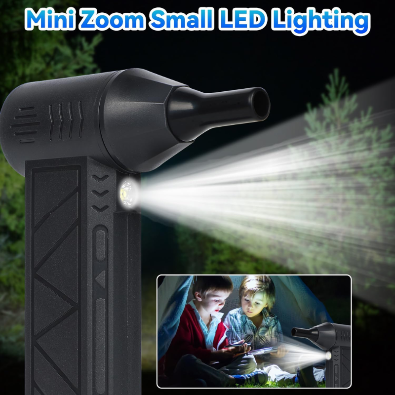 ❄️ Meet the  Winter Pro — The LED Turbo Blower That Clears Snow in Seconds.