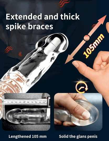 🔥🎁 2025 HOT Deal 💥Reusable Penis Extension Vibrator PRO – Makes You Longer, Harder & Unstoppable 😍