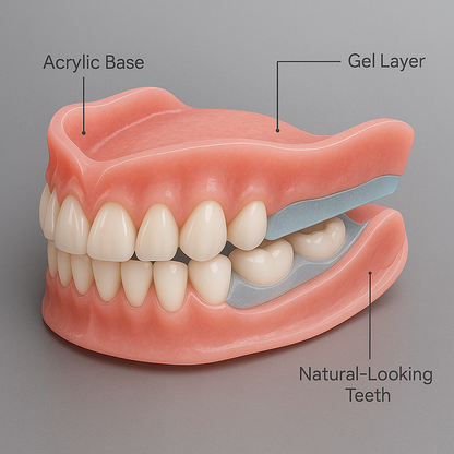 AdaptableFit Functional Dentures – Made in the USA & FDA-Certified