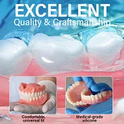 Made and Shipped from 🇬🇧 Adaptable Custom-Fit Functional Complete Dentures