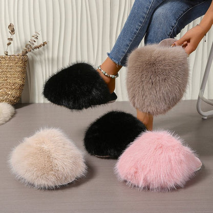 🔥Limited Time Offer🔥Fluffy Plush Slippers