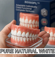 Made and Shipped from 🇬🇧 Adaptable Custom-Fit Functional Complete Dentures