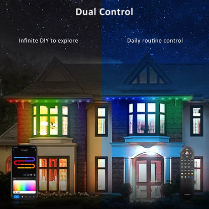🎅Smart Rainbow LED Permanent Outdoor Light - Smartlight 🎁