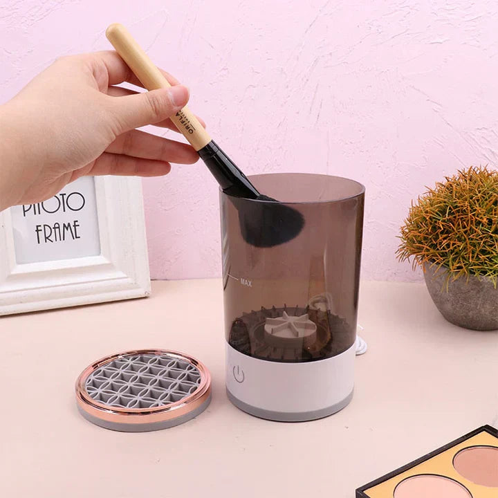 💖 The Ultimate Electric Makeup Brush Cleaner & Dryer 🌸🧼