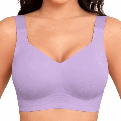 Full coverage wireless bra