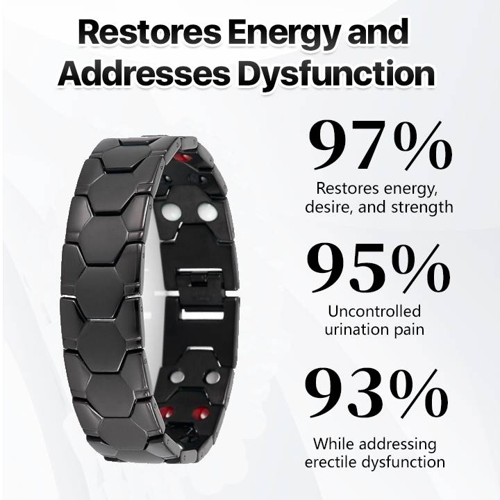【🔥Last day:70% off】Pulsating Prostate Health Energy Bracelet