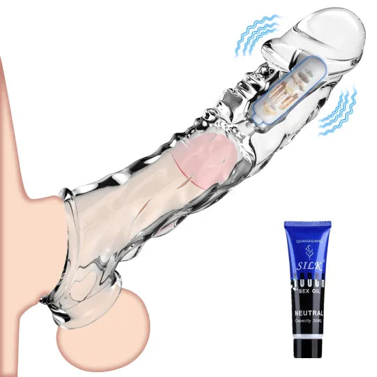 🔥🎁 2025 HOT Deal 💥Reusable Penis Extension Vibrator PRO – Makes You Longer, Harder & Unstoppable 😍