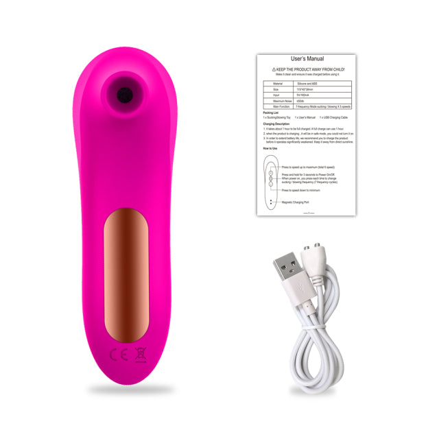 Hasecik™ Vibrating Sucking Clitoral Massager