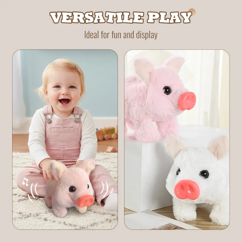 🎅Christmas Special Offer-Electric Pig Plush Realistic Toy-🎁The finest gift