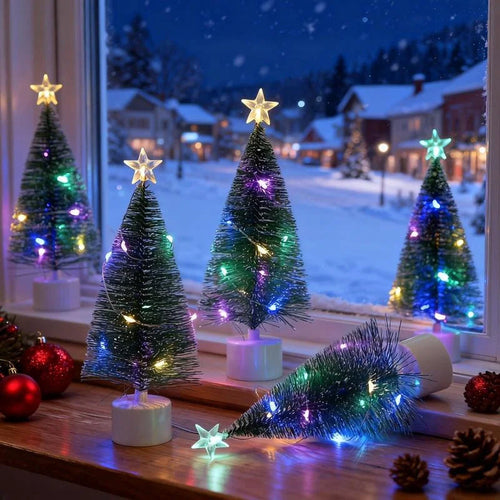 ✨ LED Mini Christmas Tree With Star