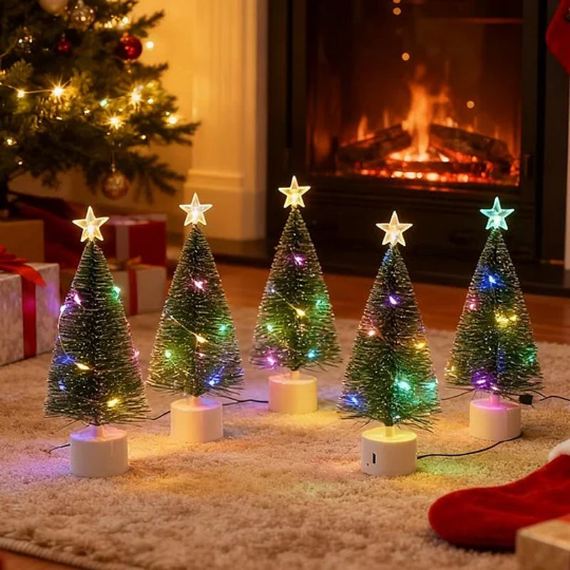 ✨ LED Mini Christmas Tree With Star