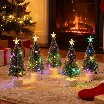 ✨ LED Mini Christmas Tree With Star