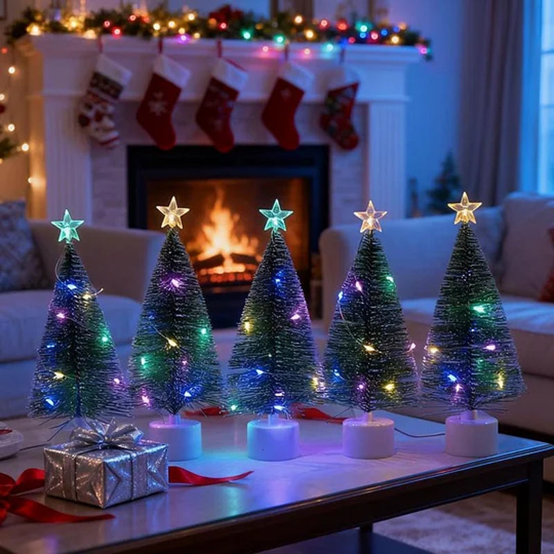 ✨ LED Mini Christmas Tree With Star