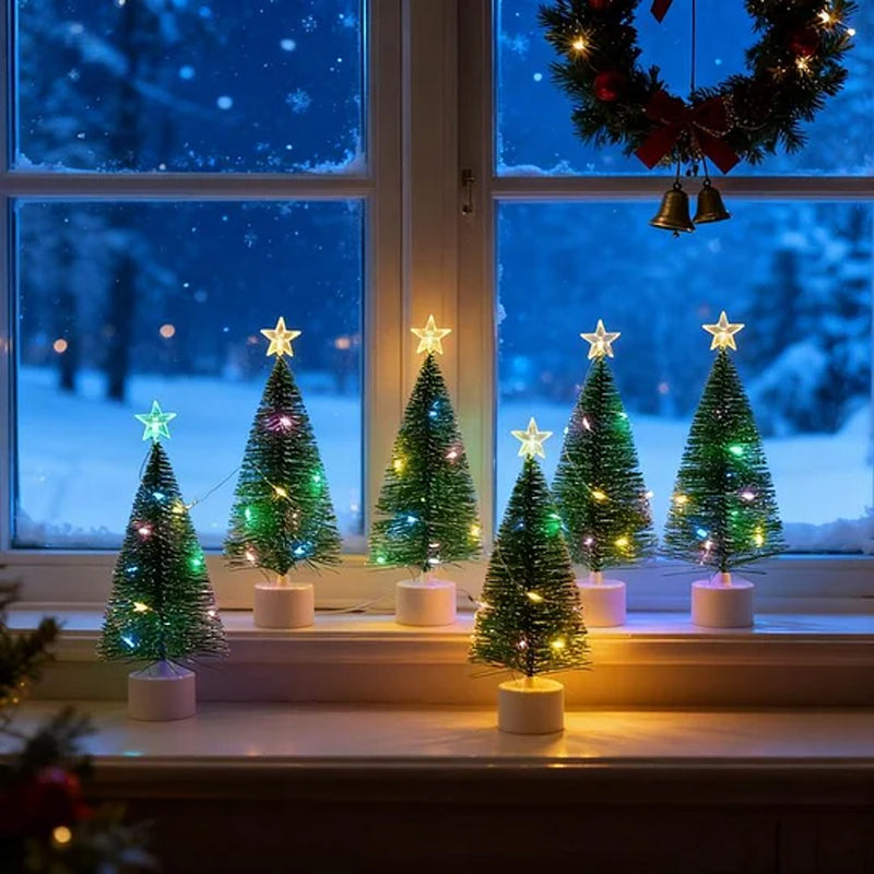 ✨ LED Mini Christmas Tree With Star