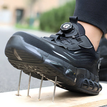 Men's Fashion Outdoor Safety Shoes - Protective Steel Toe